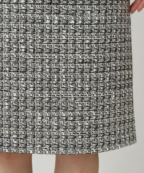 COUP DE CHANCE / クードシャンス スカート | 【日本製/セットアップ】ファンシーツィードのセミAラインスカート | 詳細22