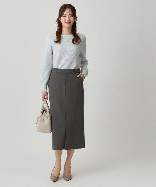 COUP DE CHANCE / クードシャンス ロング・マキシ丈スカート | 【手洗い可/日本製】ナロータイトスカート | 詳細10
