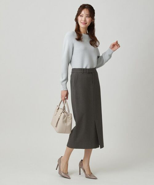 COUP DE CHANCE / クードシャンス ロング・マキシ丈スカート | 【手洗い可/日本製】ナロータイトスカート | 詳細11
