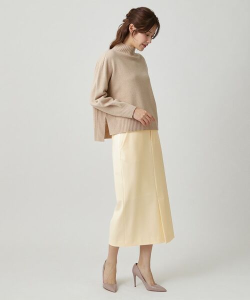 COUP DE CHANCE / クードシャンス ロング・マキシ丈スカート | 【手洗い可/日本製】ナロータイトスカート | 詳細3