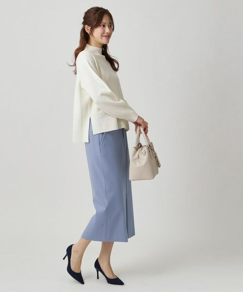 COUP DE CHANCE / クードシャンス ロング・マキシ丈スカート | 【手洗い可/日本製】ナロータイトスカート | 詳細7