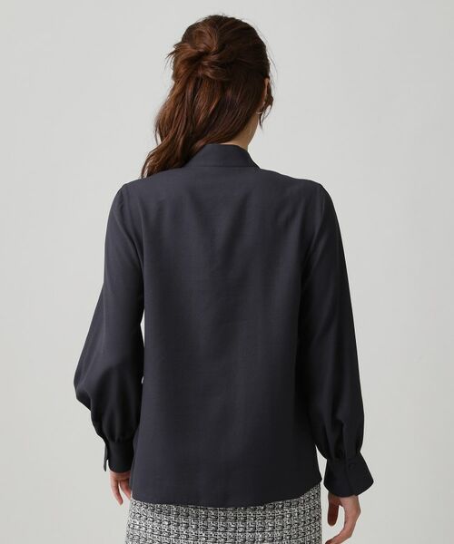 COUP DE CHANCE / クードシャンス シャツ・ブラウス | 【手洗い可／日本製】シアーリボンブラウス | 詳細11