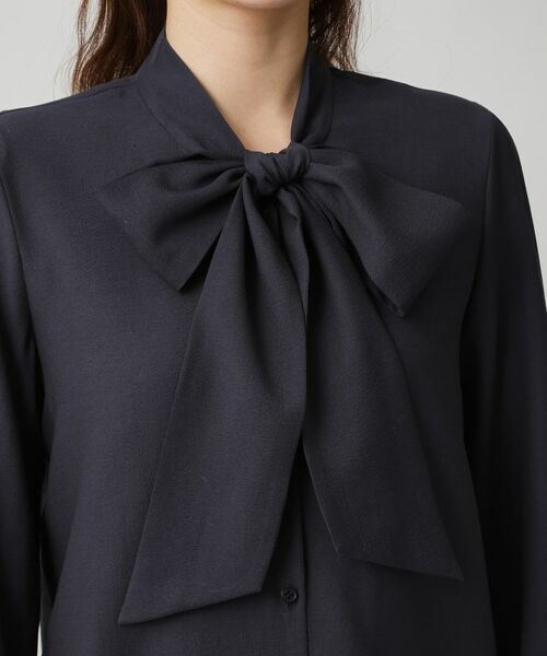 COUP DE CHANCE / クードシャンス シャツ・ブラウス | 【手洗い可／日本製】シアーリボンブラウス | 詳細12