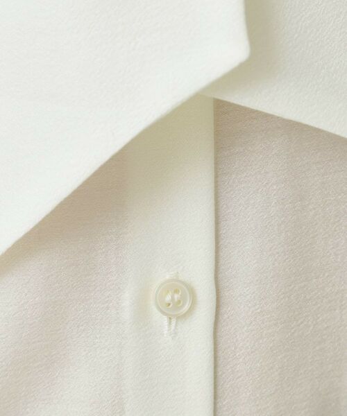COUP DE CHANCE / クードシャンス シャツ・ブラウス | 【手洗い可／日本製】シアーリボンブラウス | 詳細4