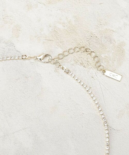 COUP DE CHANCE / クードシャンス ネックレス・ペンダント・チョーカー | スイングダイヤチェーン／キラキラ／大人ネックレス／華やか | 詳細3