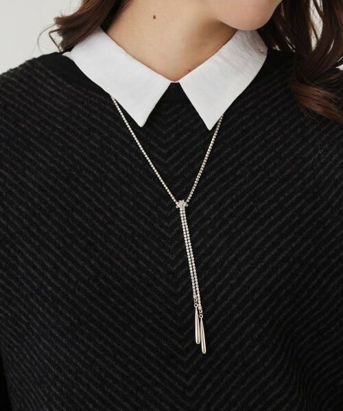 COUP DE CHANCE / クードシャンス ネックレス・ペンダント・チョーカー | スイングダイヤチェーン／キラキラ／大人ネックレス／華やか | 詳細4