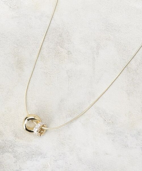 COUP DE CHANCE / クードシャンス ネックレス・ペンダント・チョーカー | Wポイントショート | 詳細1
