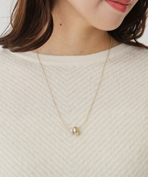 COUP DE CHANCE / クードシャンス ネックレス・ペンダント・チョーカー | Wポイントショート | 詳細5