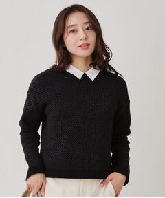 COUP DE CHANCE / クードシャンス ニット・セーター | 【手洗い可】ジャガートニットトップス