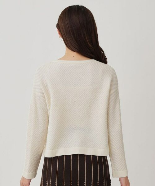 COUP DE CHANCE / クードシャンス ニット・セーター | 【手洗い可】ジャガートニットトップス | 詳細11
