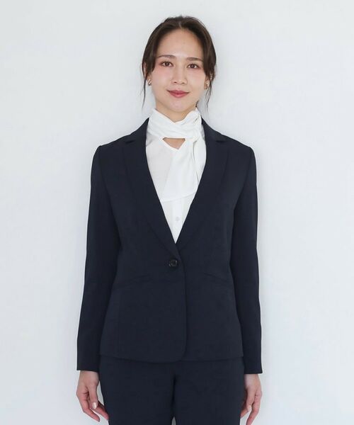 COUP DE CHANCE / クードシャンス テーラードジャケット | 【手洗い可/日本製/伸縮性/スーツ可】テーラードジャケット | 詳細13