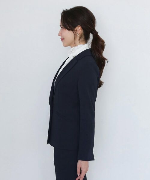 COUP DE CHANCE / クードシャンス テーラードジャケット | 【手洗い可/日本製/伸縮性/スーツ可】テーラードジャケット | 詳細14