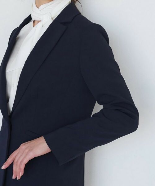 COUP DE CHANCE / クードシャンス テーラードジャケット | 【手洗い可/日本製/伸縮性/スーツ可】テーラードジャケット | 詳細17