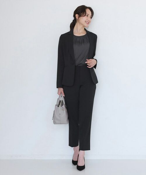 COUP DE CHANCE / クードシャンス テーラードジャケット | 【手洗い可/日本製/伸縮性/スーツ可】テーラードジャケット | 詳細3