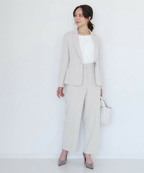 COUP DE CHANCE / クードシャンス テーラードジャケット | 【手洗い可/日本製/伸縮性/スーツ可】テーラードジャケット | 詳細6