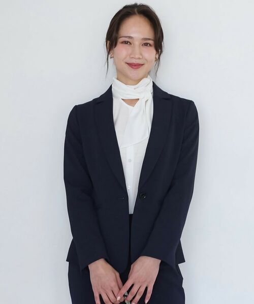 COUP DE CHANCE / クードシャンス テーラードジャケット | 【手洗い可/日本製/伸縮性/スーツ可】テーラードジャケット | 詳細9