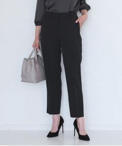 COUP DE CHANCE / クードシャンス パンツ | 【手洗い可／日本製／伸縮性／スーツ可】センタープレス入りテーパードパンツ