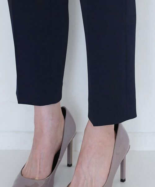 COUP DE CHANCE / クードシャンス パンツ | 【手洗い可/日本製/伸縮性/スーツ可】センタープレス入りテーパードパンツ | 詳細19