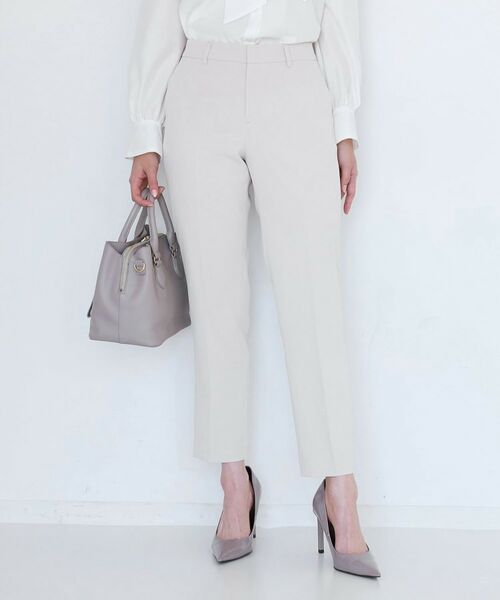 COUP DE CHANCE / クードシャンス パンツ | 【手洗い可/日本製/伸縮性/スーツ可】センタープレス入りテーパードパンツ | 詳細5