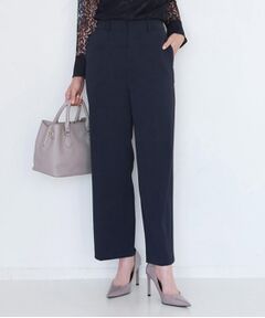 COUP DE CHANCE / クードシャンス パンツ | 【手洗い可／日本製／伸縮性／スーツ可】センタープレス入りストレートワイドパンツ