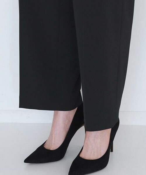 COUP DE CHANCE / クードシャンス パンツ | 【手洗い可／日本製／伸縮性／スーツ可】センタープレス入りストレートワイドパンツ | 詳細24