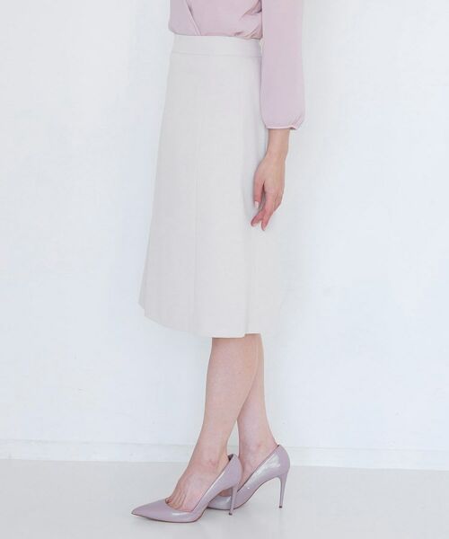 COUP DE CHANCE / クードシャンス ミニ・ひざ丈スカート | 【手洗い可／日本製／伸縮性／スーツ可】セミフレアースカート | 詳細14