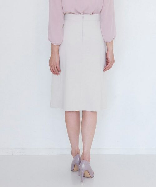 COUP DE CHANCE / クードシャンス ミニ・ひざ丈スカート | 【手洗い可／日本製／伸縮性／スーツ可】セミフレアースカート | 詳細15