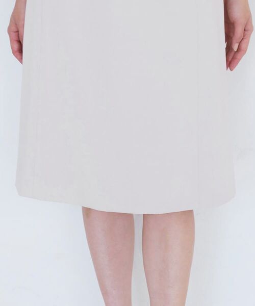 COUP DE CHANCE / クードシャンス ミニ・ひざ丈スカート | 【手洗い可／日本製／伸縮性／スーツ可】セミフレアースカート | 詳細23