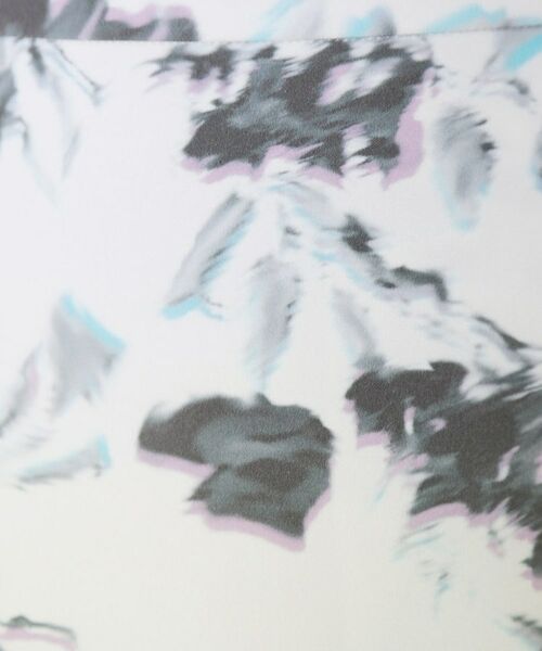 COUP DE CHANCE / クードシャンス スカート | 【手洗い可／日本製／ウエスト後ろゴム】フラワー柄フレアスカート | 詳細8