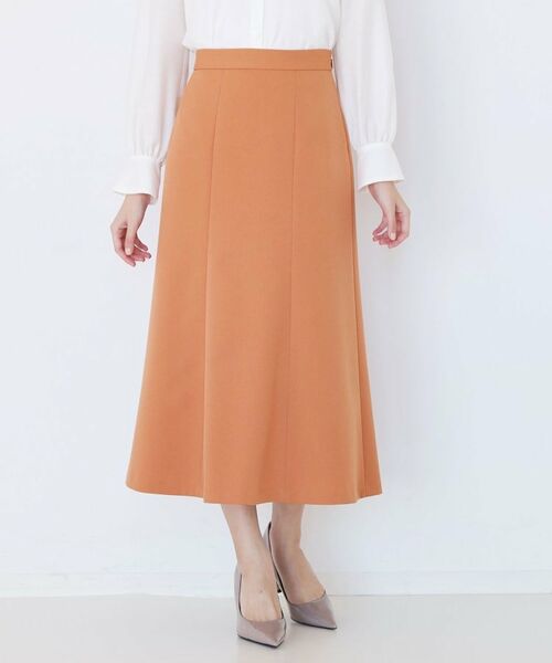 COUP DE CHANCE / クードシャンス スカート | 【手洗い可／日本製／ウエスト後ろゴム仕様】マーメイドシルエットのスカート | 詳細13