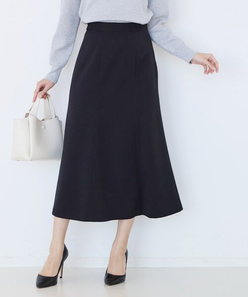 COUP DE CHANCE / クードシャンス スカート | 【手洗い可／日本製／ウエスト後ろゴム仕様】マーメイドシルエットのスカート | 詳細5