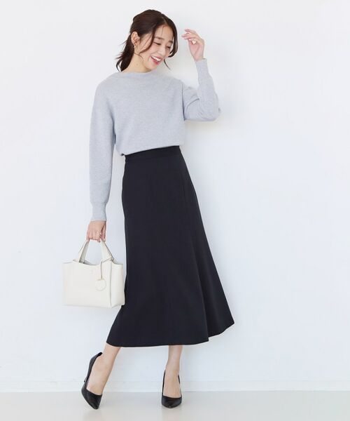 COUP DE CHANCE / クードシャンス スカート | 【手洗い可／日本製／ウエスト後ろゴム仕様】マーメイドシルエットのスカート | 詳細6