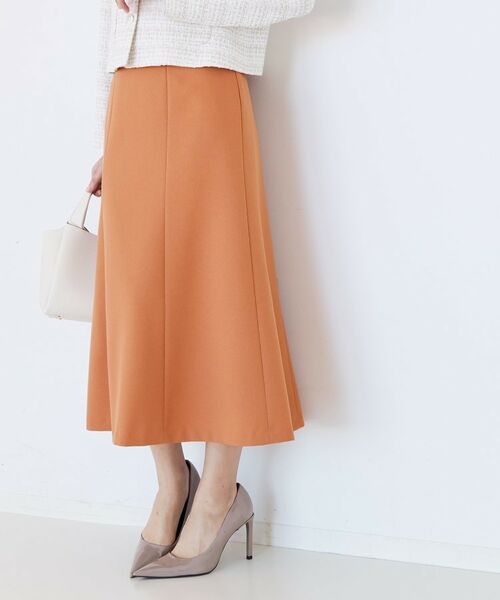 COUP DE CHANCE / クードシャンス スカート | 【手洗い可／日本製／ウエスト後ろゴム仕様】マーメイドシルエットのスカート | 詳細9