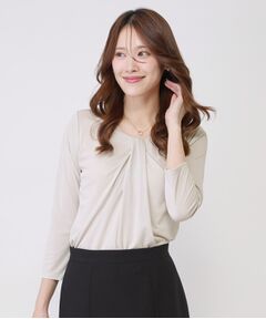 COUP DE CHANCE / クードシャンス カットソー | 【手洗い可／日本製／7分袖／ジャケットイン】しなやかな落ち感のカットソー