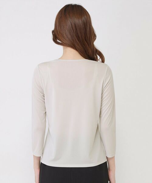 COUP DE CHANCE / クードシャンス カットソー | 【手洗い可/日本製/7分袖/ジャケットイン】しなやかな落ち感のカットソー | 詳細15