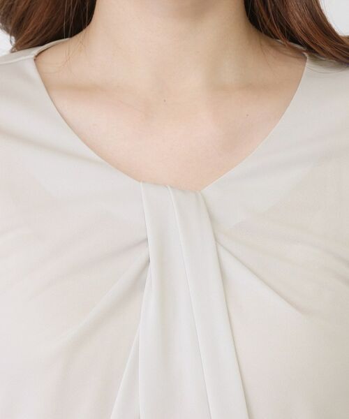 COUP DE CHANCE / クードシャンス カットソー | 【手洗い可/日本製/7分袖/ジャケットイン】しなやかな落ち感のカットソー | 詳細16