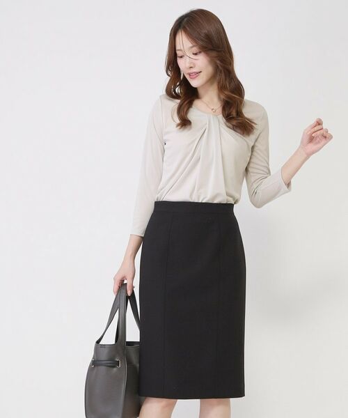 COUP DE CHANCE / クードシャンス カットソー | 【手洗い可/日本製/7分袖/ジャケットイン】しなやかな落ち感のカットソー | 詳細6