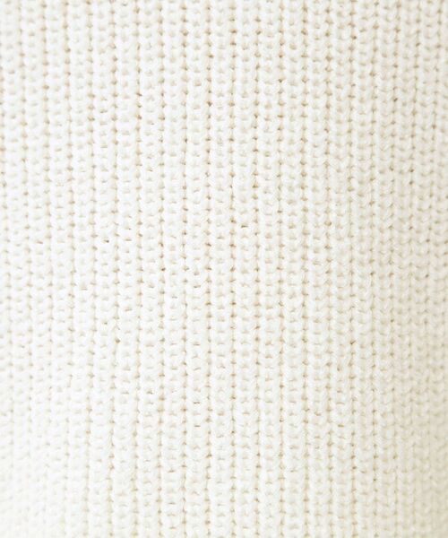 COUP DE CHANCE / クードシャンス ニット・セーター | 【手洗い可／日本製】ミドルゲージ軽やかニットトップス | 詳細12