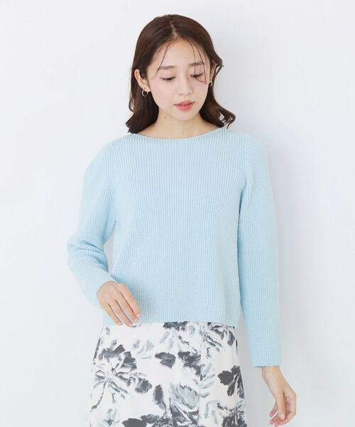 COUP DE CHANCE / クードシャンス ニット・セーター | 【手洗い可／日本製】ミドルゲージ軽やかニットトップス | 詳細17