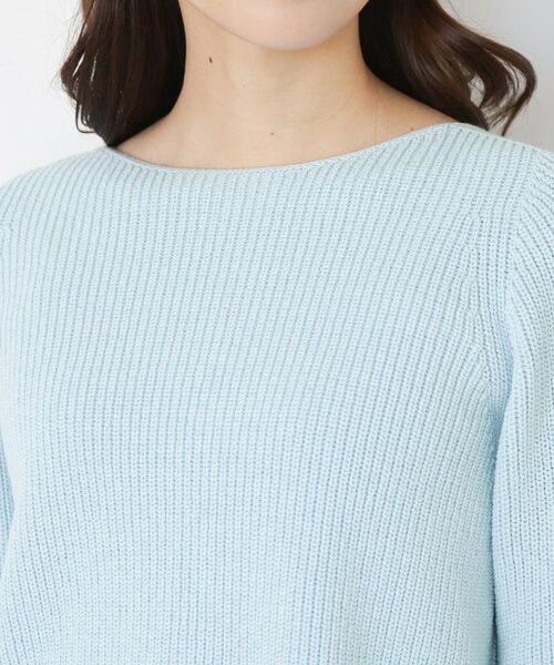 COUP DE CHANCE / クードシャンス ニット・セーター | 【手洗い可／日本製】ミドルゲージ軽やかニットトップス | 詳細20