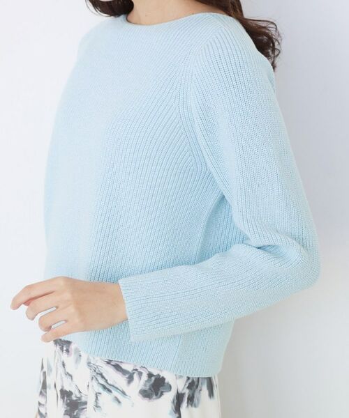 COUP DE CHANCE / クードシャンス ニット・セーター | 【手洗い可／日本製】ミドルゲージ軽やかニットトップス | 詳細21