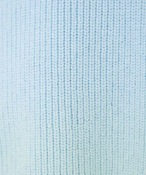 COUP DE CHANCE / クードシャンス ニット・セーター | 【手洗い可／日本製】ミドルゲージ軽やかニットトップス | 詳細8