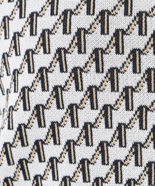 COUP DE CHANCE / クードシャンス カーディガン・ボレロ | 【手洗い可／幾何柄／無地あり】短め丈カーディガン | 詳細16