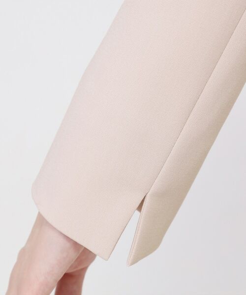 COUP DE CHANCE / クードシャンス ノーカラージャケット | 【手洗い可／日本製／スーツ可】ペプラムデザインのカラーレスジャケット | 詳細18
