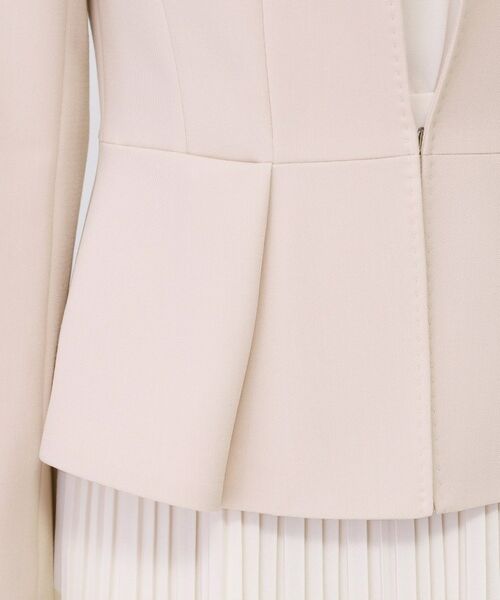 COUP DE CHANCE / クードシャンス ノーカラージャケット | 【手洗い可／日本製／スーツ可】ペプラムデザインのカラーレスジャケット | 詳細21
