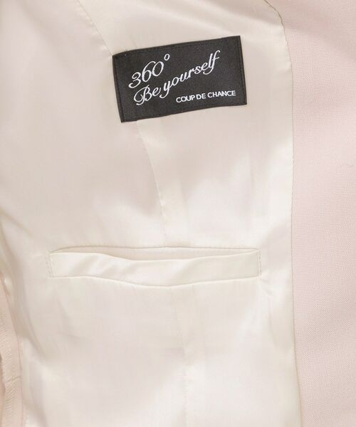 COUP DE CHANCE / クードシャンス ノーカラージャケット | 【手洗い可／日本製／スーツ可】ペプラムデザインのカラーレスジャケット | 詳細23