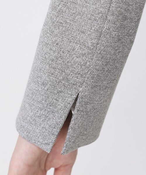 COUP DE CHANCE / クードシャンス ノーカラージャケット | 【手洗い可／日本製／スーツ可】美シルエットのカラーレスジャケット | 詳細18