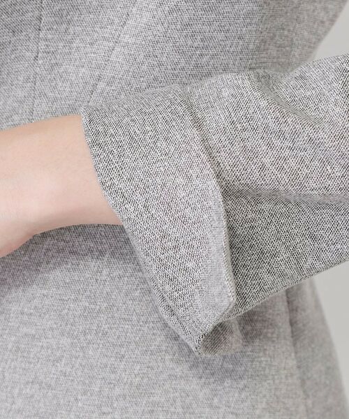 COUP DE CHANCE / クードシャンス ノーカラージャケット | 【手洗い可／日本製／スーツ可】美シルエットのカラーレスジャケット | 詳細19