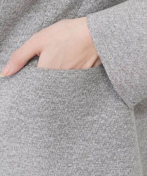 COUP DE CHANCE / クードシャンス ノーカラージャケット | 【手洗い可／日本製／スーツ可】美シルエットのカラーレスジャケット | 詳細20