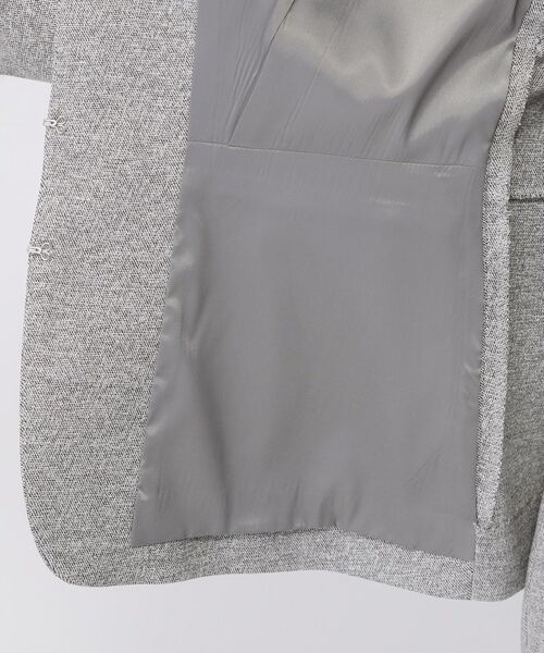 COUP DE CHANCE / クードシャンス ノーカラージャケット | 【手洗い可／日本製／スーツ可】美シルエットのカラーレスジャケット | 詳細22